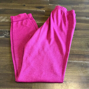 Patagonia Girls Base Layer Pants Capilene 3 Midweight Berry Pink Large 12